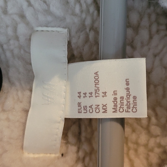 Aviator Sued/Sherpa Jacket - Picture 3 of 4